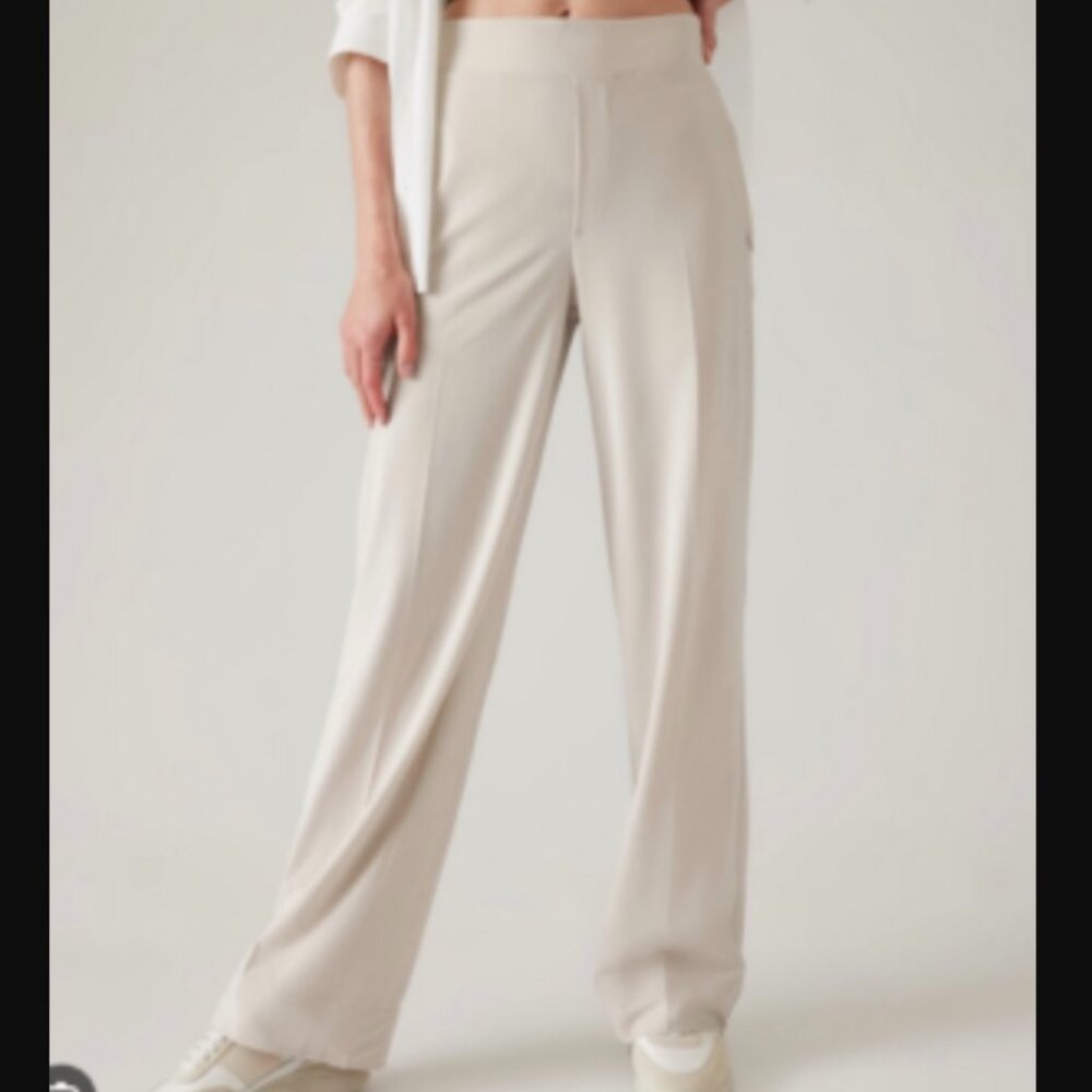 NWT Athleta Brooklyn Heights Wide Leg Pant